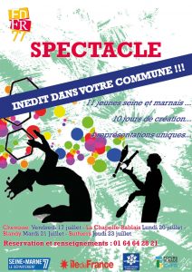 affiche spectacle colo