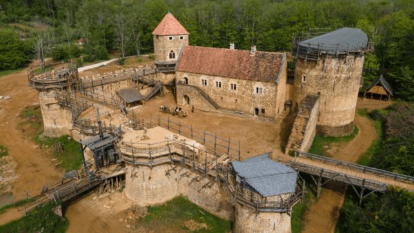 Sortie au château fort de Guédelon