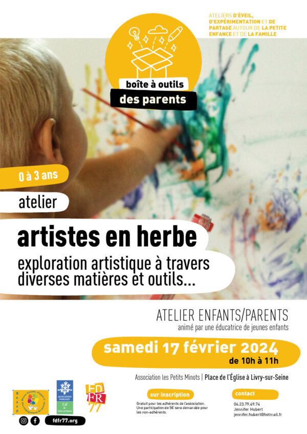Atelier Enfants / Parents : artistes en herbe !